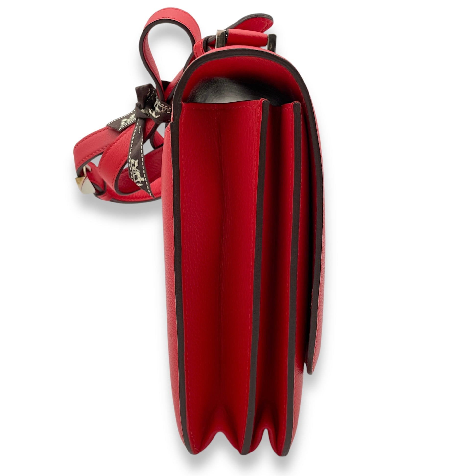 2002 20 Rouge De Coeur in Evercolor, Palladium hardware - Image 4