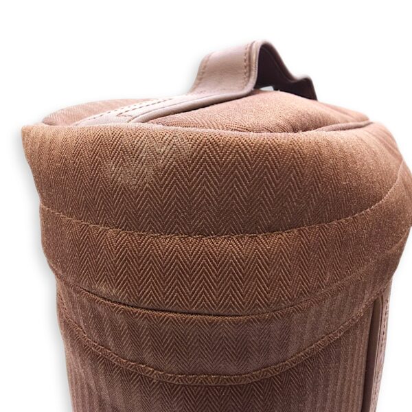Acapulco Vanity Chocolate in Toile, Palladium hardware - Image 13