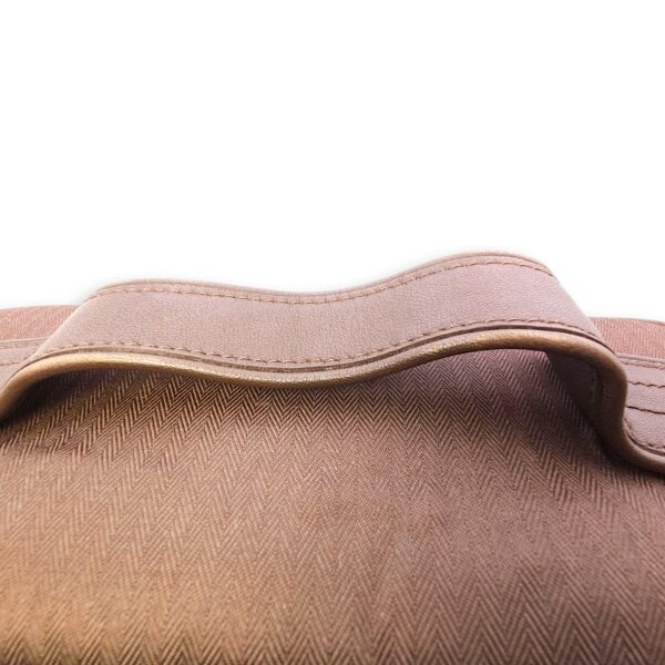 Acapulco Vanity Chocolate in Toile, Palladium hardware - Image 5