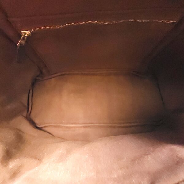 Acapulco Vanity Chocolate in Toile, Palladium hardware - Image 10