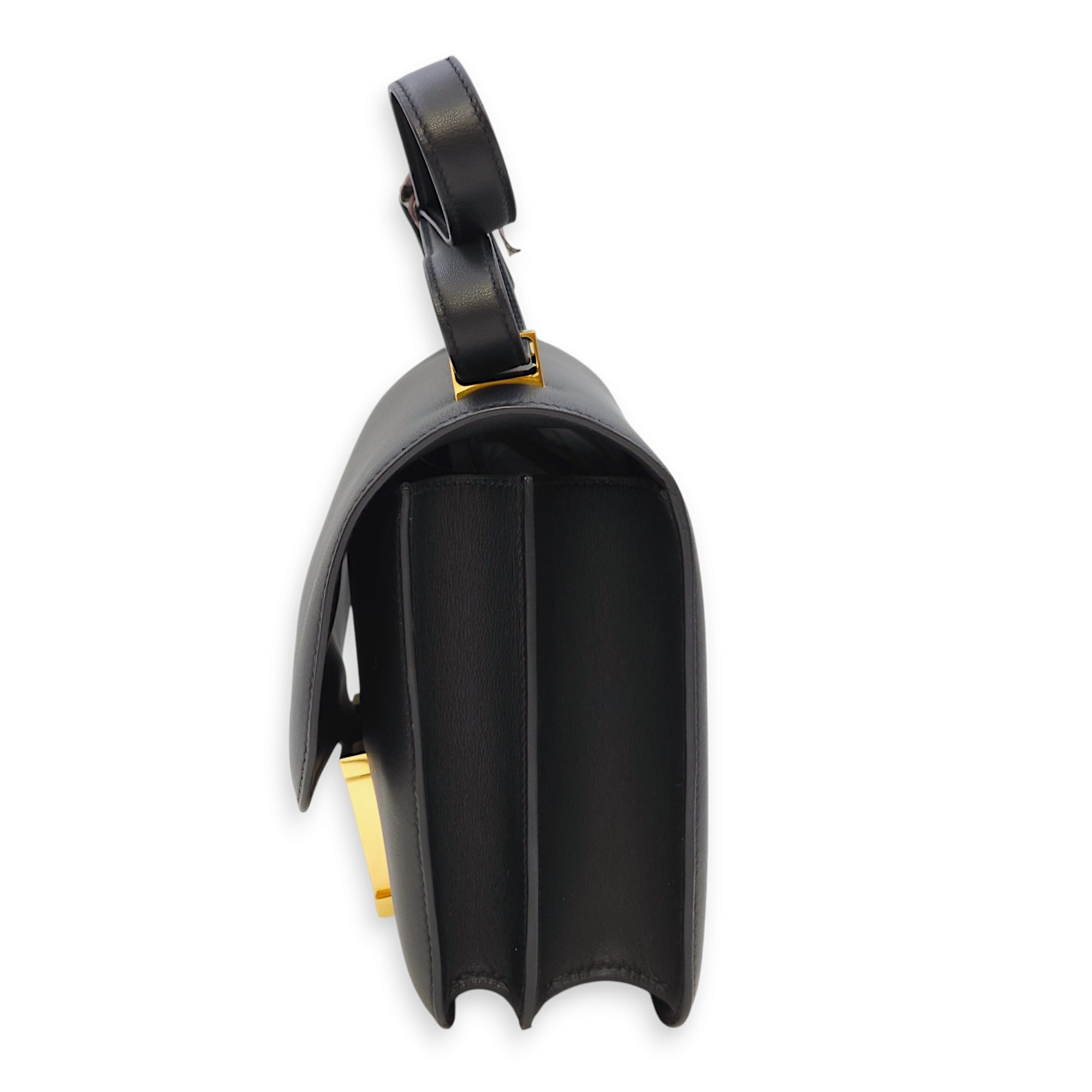 Constance 24 Black in Swift, Gold hardware - Image 7