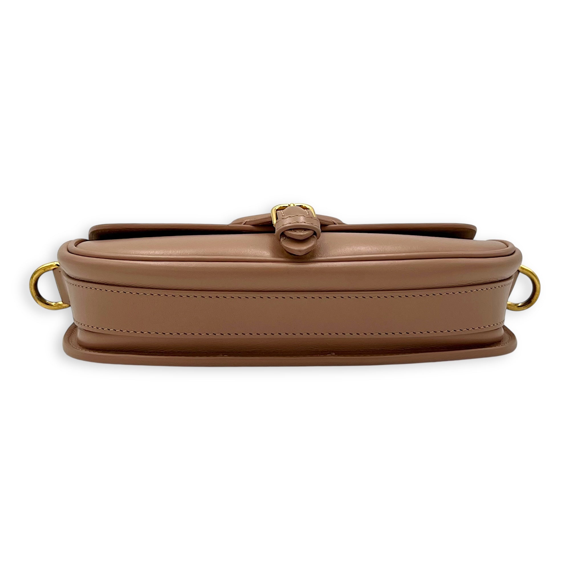 Bobby Shoulder Bag Pink in Calfskin, Gold hardware - Image 6