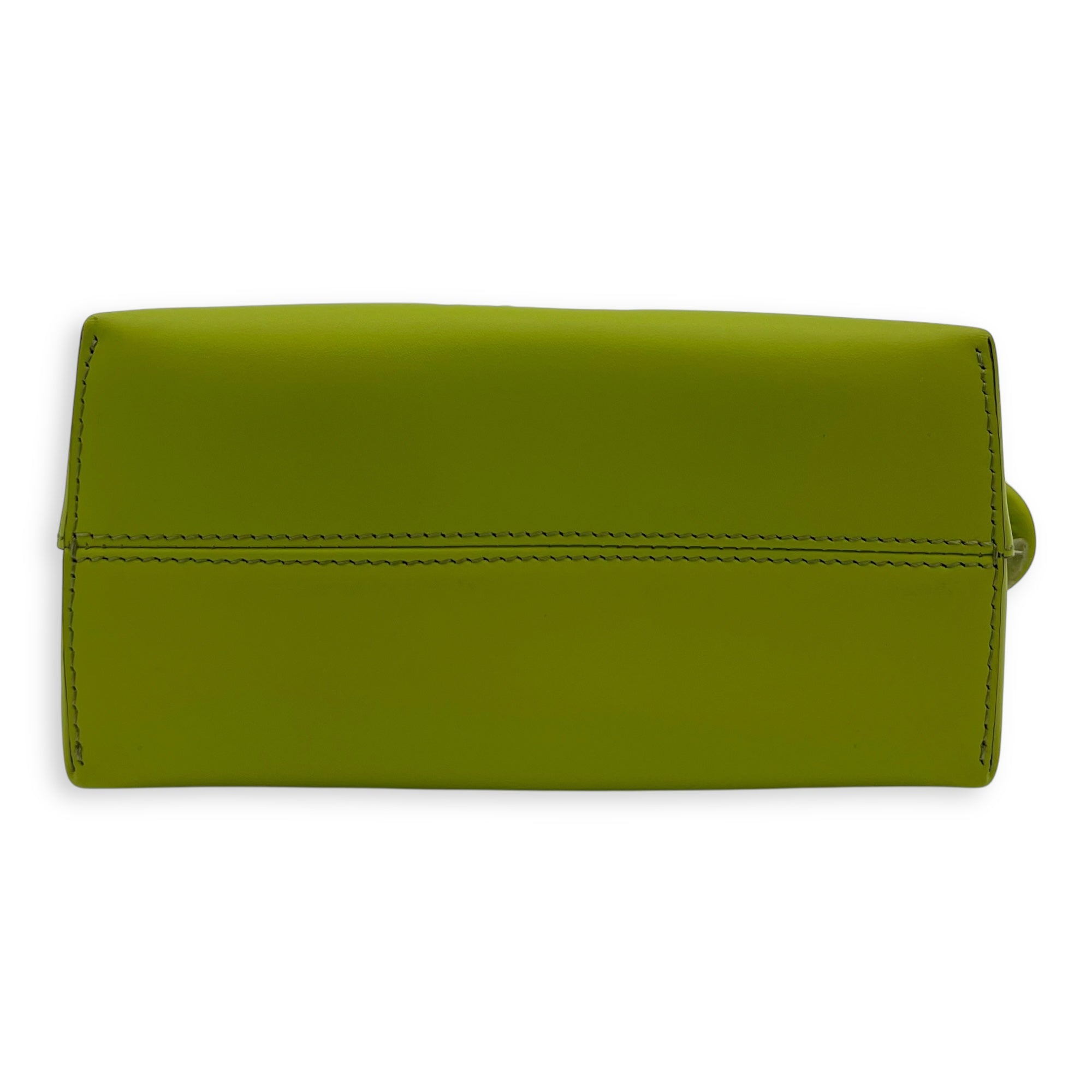 By The Way Mini Wasabi Green Top Handle Bag in Calfskin, Gold hardware - Image 6