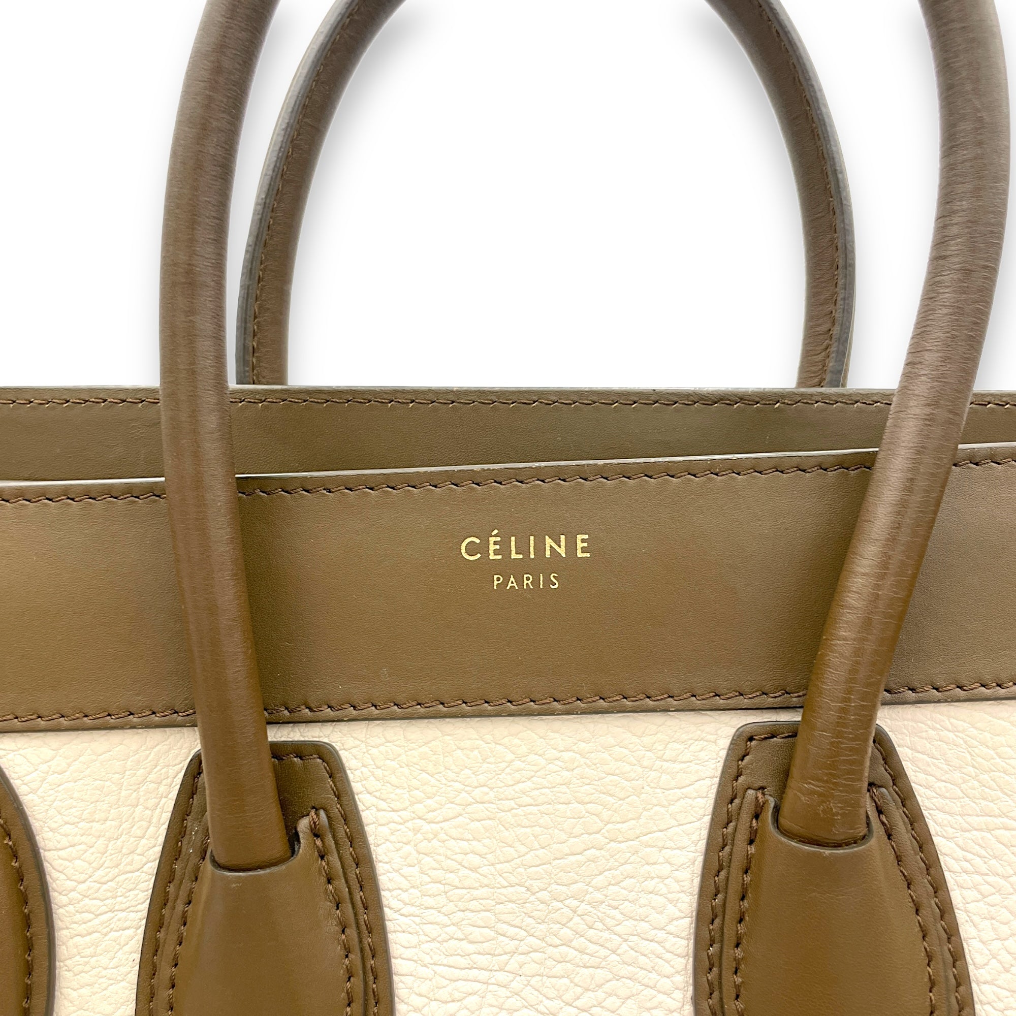 Luggage Top Handle Bag Micro Multi-colour in Calfskin - Image 8