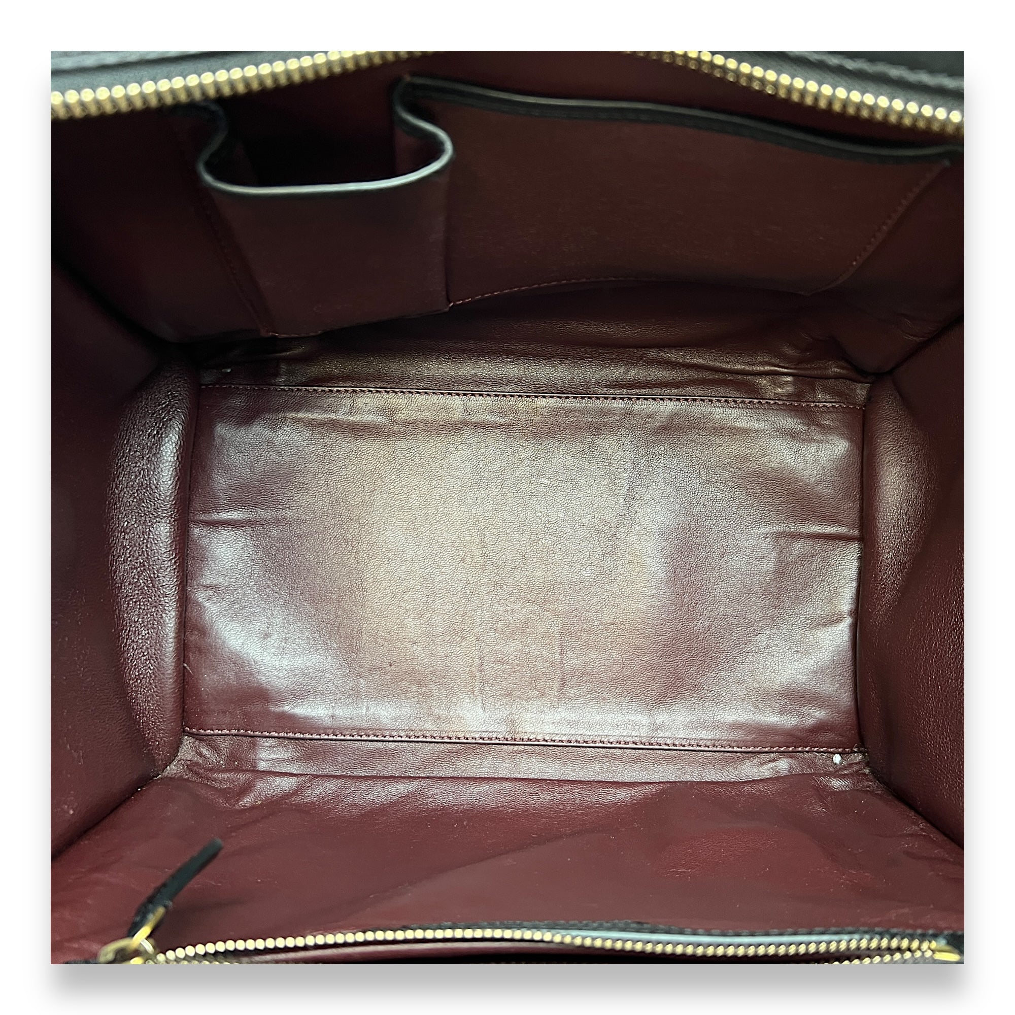 Luggage Mini Multi-colour Top Handle Bag in Calfskin, Gold hardware - Image 15