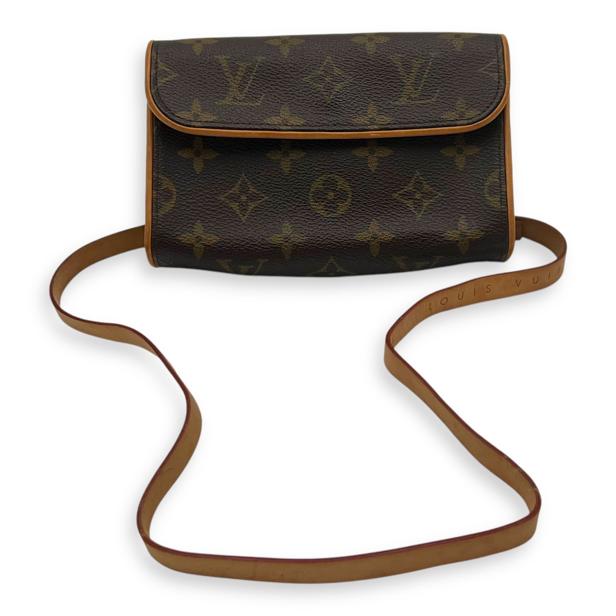 Florentine Belt Bag Brown in Monogram Coated Canvas, Gold hardware - Image 18