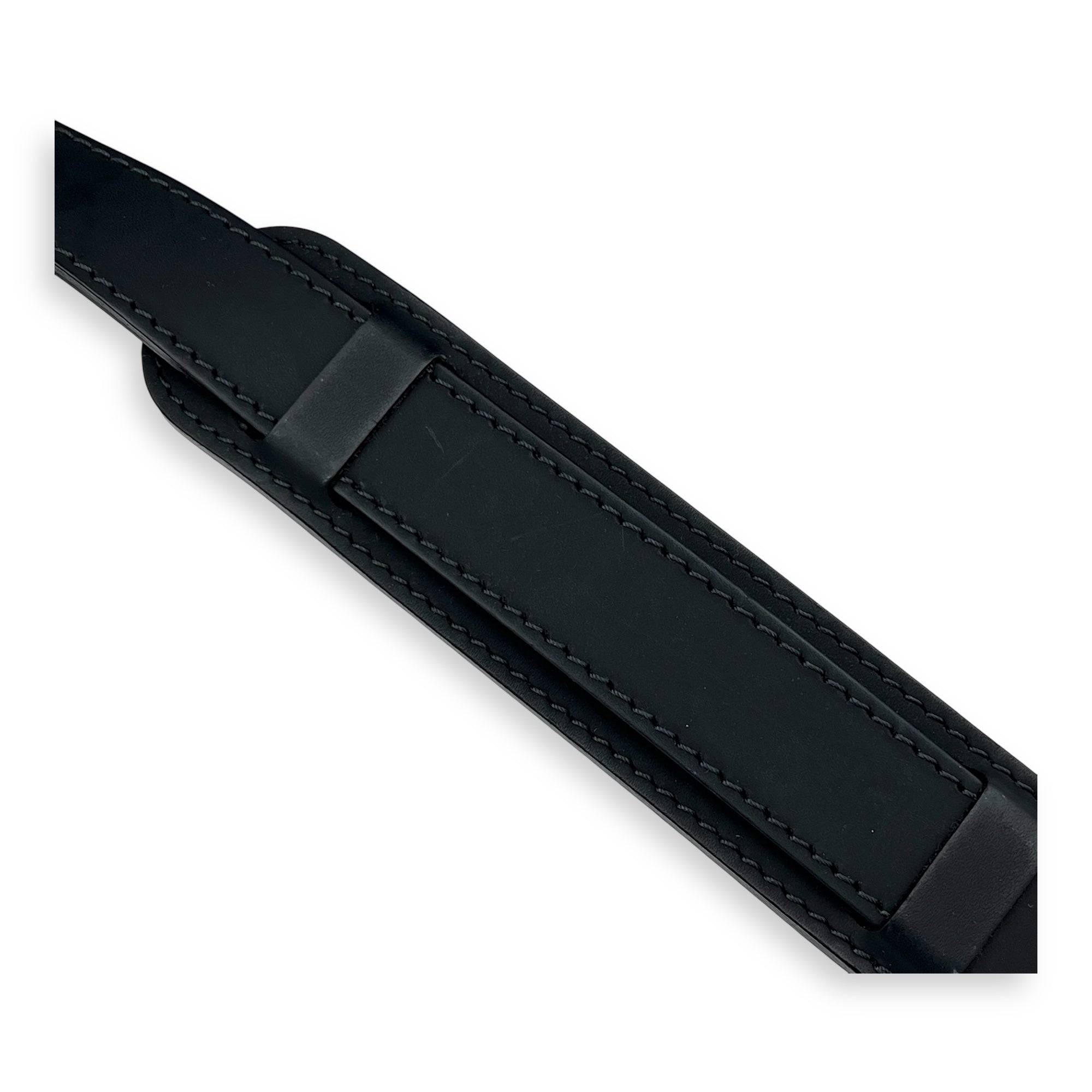 North South Tote Damier Top Handle Bag Blue in Coated Canvas, black hardware - Image 11